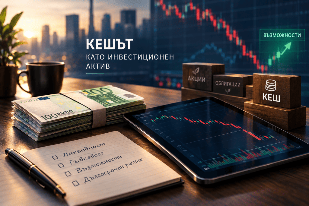 Кешът като инвестиционен актив – ликвидност и възможности при пазарен спад